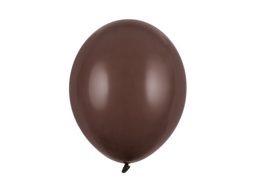 Erős Lufi 30cm - kakaó barna (50 db)