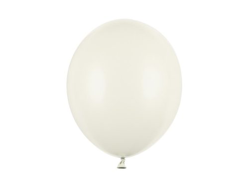 Erős Lufi 30cm - világos krémszín (50 db)