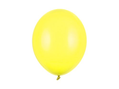 Erős Lufi 30cm - citromsárga (50 db)