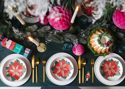 Gyertyatartó – Arany, 22 cm (1 db)