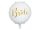 Bride feliratú fólia lufi – Fehér, 45 cm