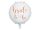 Bride to be feliratú fólia lufi – Fehér, 45 cm