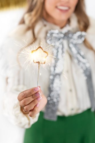 Arany csillag alakú csillagszóró (2 db)