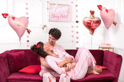 Fólia léggömb – Szerelem Elixír 49 x 54 cm 