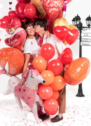 Fólia léggömb – Szerelem Elixír 49 x 54 cm 