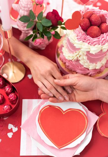 Konfetti – Szívek fehér 15 g