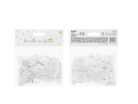 Konfetti – Szívek fehér 15 g