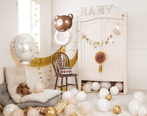 Papír banner DIY füzér– Oh Baby