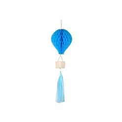 Méhsejt léghajó DIY dekoráció – Kék