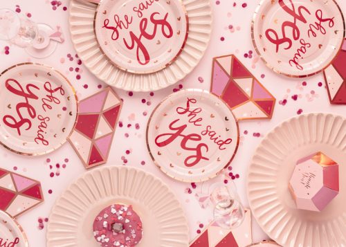 Pohárjelölő / Pohárdísz gyémánt (10 db)