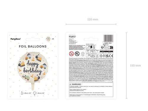 Fólia lufi munkagépek 45 cm