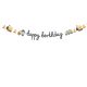 Banner "Happy brithday" munkagépek