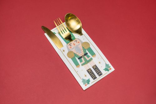 Evőeszköz tasak Diótörő (6 db)