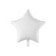 Csillag Alakú Fólia Lufi – Fehér 42 cm