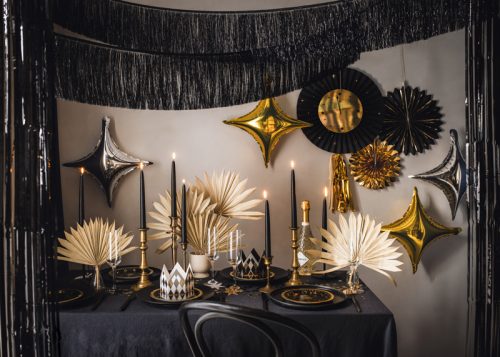 Fólia lufi 4 ágú csillag - ezüst