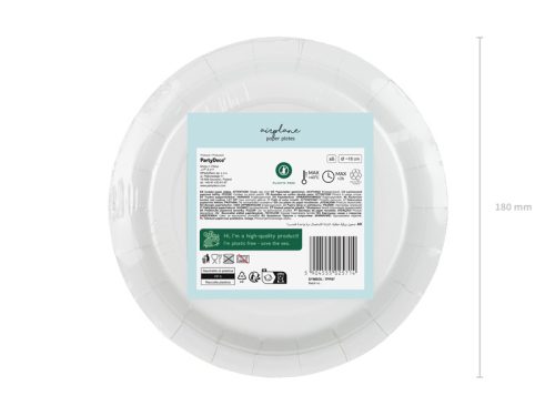 Papírtányérok – Repülős kaland (6 db)