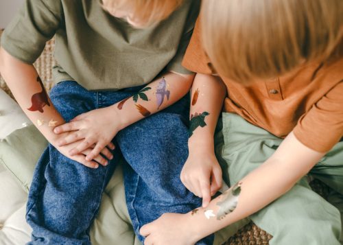 Ideiglenes tetoválás Dinoszauruszok (13 db)