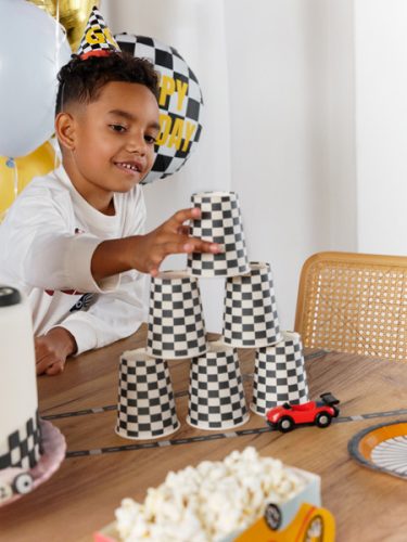 Autóversenyzős party csákó GO! (6 db)