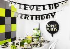 „Gamer Over” fólia lufi – fekete 45 cm