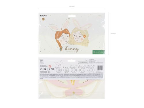 Nyuszifül  hajráf (4 db)