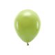 Eco Lufi 30 cm Pasztell olivazöld (10 db)