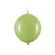 Összekötő lufi 33 cm olivazöld (20 db)