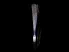 LED száloptikás varázspálca – fehér fény (26 cm)