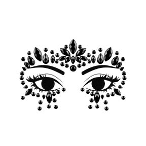 Csillám / Arcra való átlátszó díszek