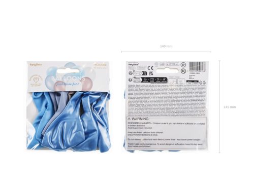 Latex lufi szett – vegyes színek (10 db)