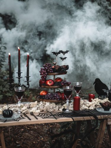 Halloween dekoráció sütihez denevér (6 db)