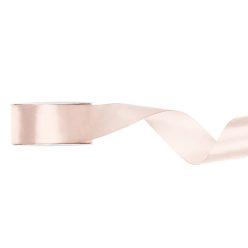 Szatén szalag törtfehér 25mm/25m