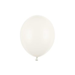 Erős Lufi 30 cm Pasztell törtfehér(100 db)