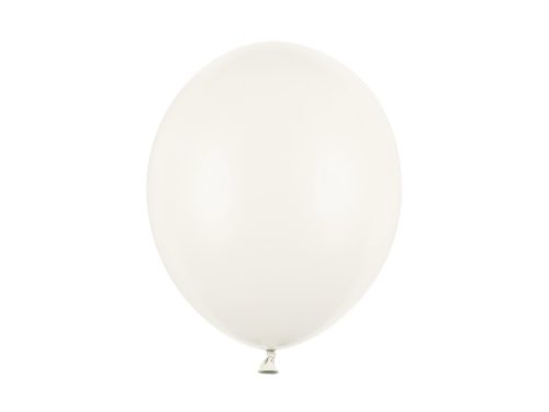 Erős Lufi 30 cm Pasztell törtfehér(100 db)