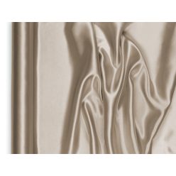 Szatén anyag - fehérarany 48cmx9m