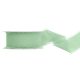 Chiffon szalag zsálya 40mm/10m