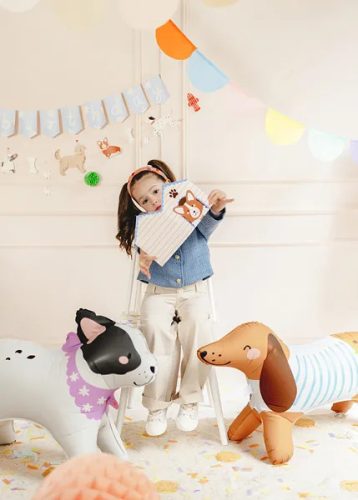 Kutya Álló fólia lufi - Corgi 88 x 70 cm