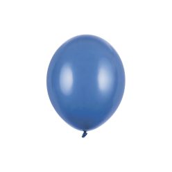 Erős Lufi 30 cm Pasztell sötétkék (50 db)