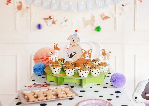 Kutya Mintás Süti és Muffin állvány