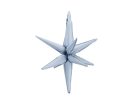 3D Csillag fólia lufi 70cm Világoskék