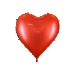 XXL szív alakú fólia lufi 136x129 cm (1 db)