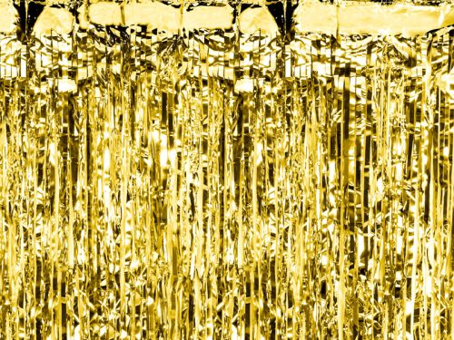 Party függöny - arany 100x200cm