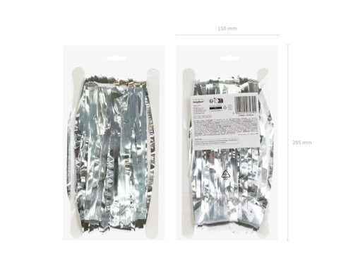 Party függöny - ezüst 100x200cm