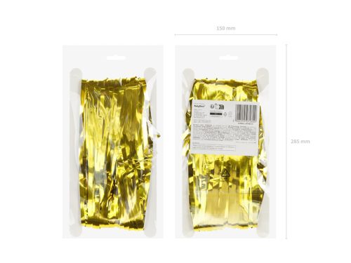 Party függöny - arany 100x200cm