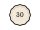 Papírtányér 30. születésnapra "Happy 30" (6 db)