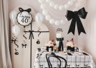Papír poharak fekete masnival – krém-fekete színben, 220 ml (6 db)