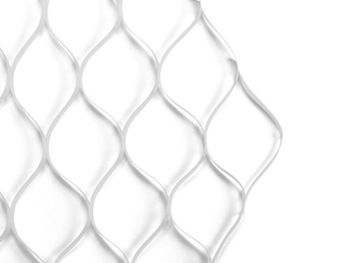 Szív alakú lufiháló – áttetsző műanyag