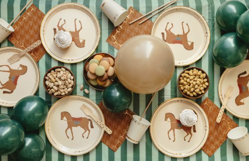 Papírszalvéták – Lovas partyhoz (12 db)