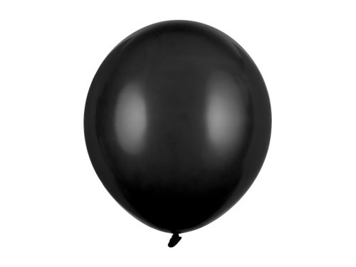 Erős lufi 43 cm Fekete (25 db)