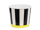 Snack Vödrök Csíkos mintával, 14 cm (2 db)