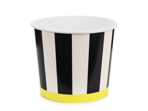 Snack Vödrök Csíkos mintával, 14 cm (2 db)